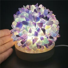 Gemstone Crystal Lamp